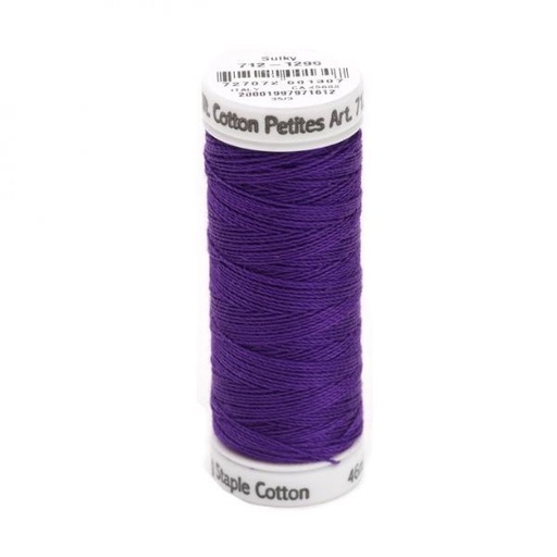 [SULK-712-1299] Sulky Cotton Petites Thread 2-Ply 12Wt 50Yds Purple Shadow