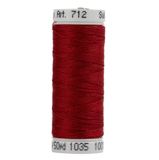 [SULK-712-1035] Sulky Petites Dark Burgundy Cotton Thread 12 Wt.