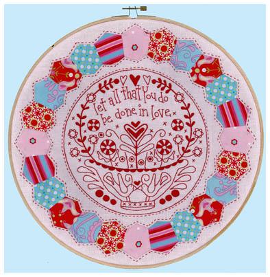 [RQ-227] Circle Of Love Embroidery Kit