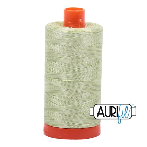 [MK-50-3320] Aurifil 50 Wt. Thread - Light Spring Green Variegated 3320