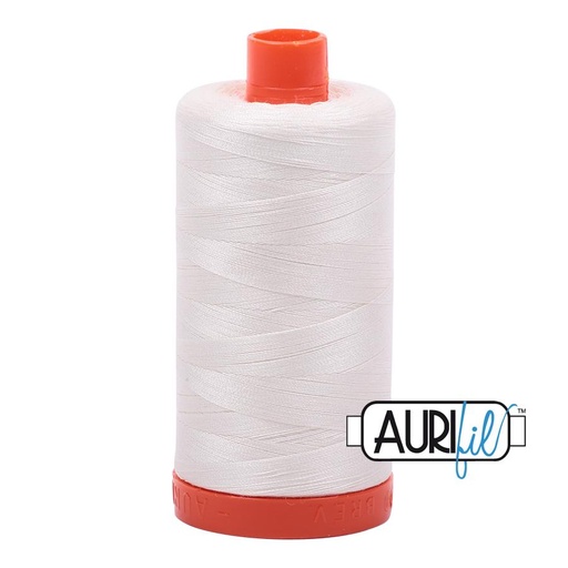 [MK-50-2026] Aurifil 50 Wt. Thread - Chalk 2026