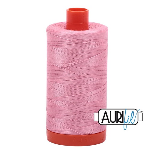 [MK-50-2425] Aurifil 50 Wt. Thread - Bright Pink 2425