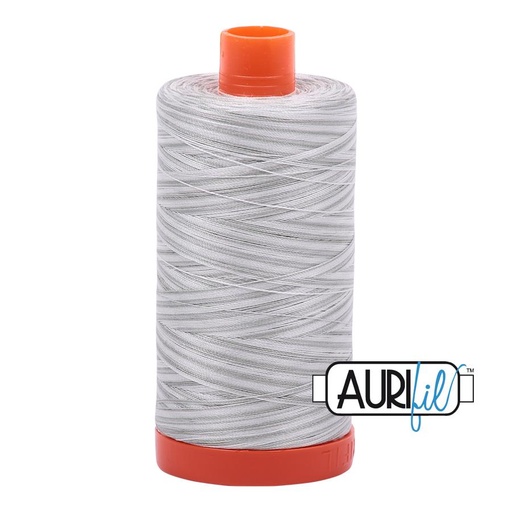 [MK-50-4060] Aurifil 50 Wt. Thread - Silver Moon Variegated 4060