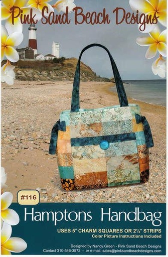 [PSB-116] Hamptons Handbag Pattern from Pink Sand Beach Designs