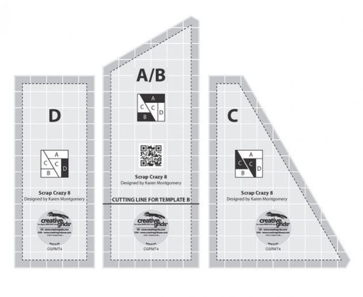 [CG-RMT4] Scrap Crazy 8 Inch From Creative Grids 
