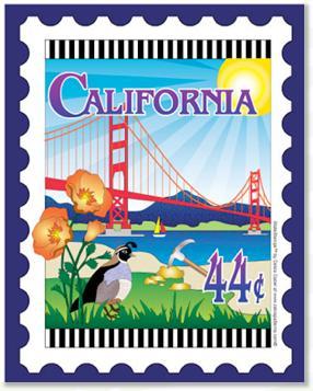 [ZEB-80033M] State Stamp: California