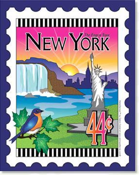 [ZEB-80034M] City Stamp: New York