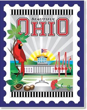 [ZEB-80030M] State Stamp: Ohio