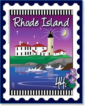 [ZEB-80071M] Zebra State Fabric Stamp: Rhode Island