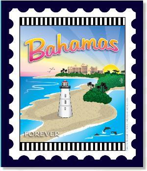 [ZEB-81170M] International City Stamp: Bahamas