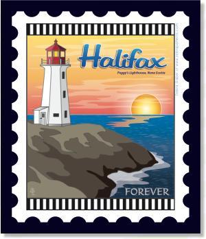 [ZEB-81159M] International City Stamp: Halifax