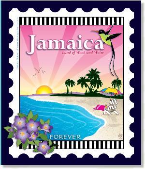 [ZEB-81168M] International City Stamp: Jamaica