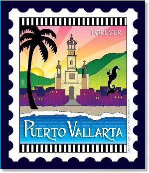 [ZEB-80110M] International City Stamp: Puerto Vallarta