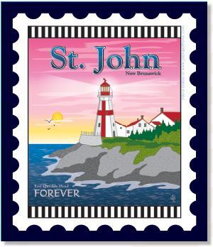 [ZEB-81161M] International City Stamp: St. John