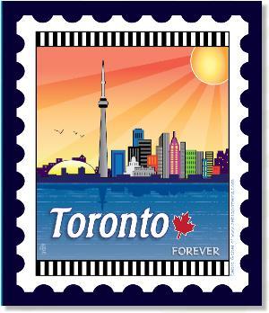 [ZEB-80119M] International City Stamp: Toronto