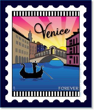 [ZEB-80150M] International City Stamp: Venice