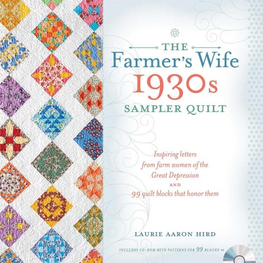 [CKR-T2131] Farmer'S Wife 1930'S Sampler Quilt - Softcover