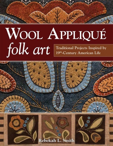 [CT-111079] Wool Applique Folk Art