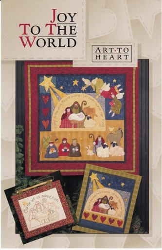 [ATH-160] Joy to the World Pattern by Nancy Halvorsen for Art to Heart