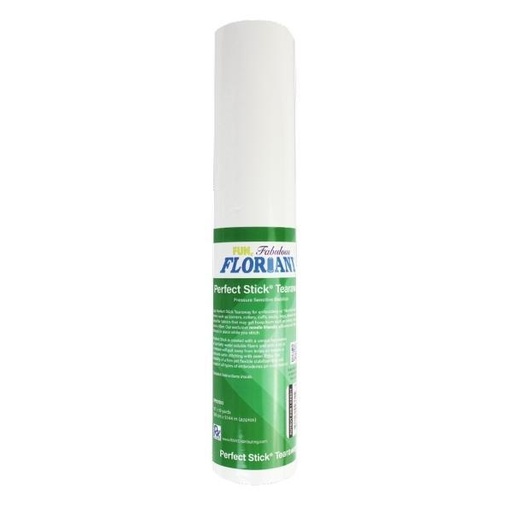 [FLOR-FPS1210] Floriani Perfect Stick Tearaway Stabilizer 12" X 10 Yard Roll