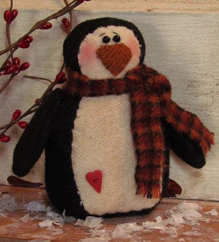 [PP-CHILLYKIT] Chilly Penguin  Pin Cushion Wool Kit