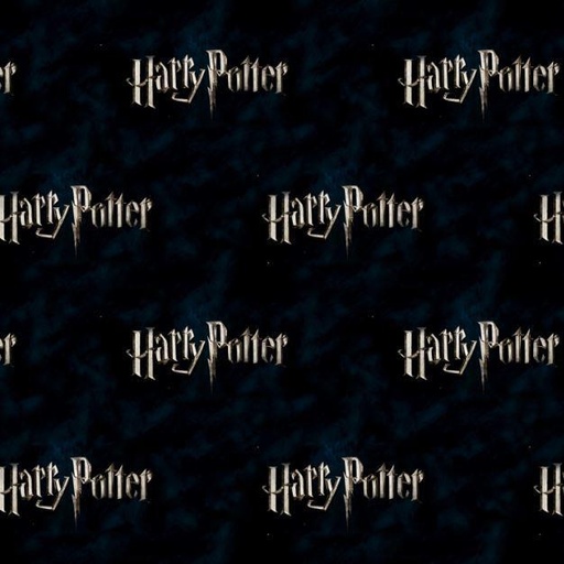 [CD-2380110J1] Digitally Printed Harry Potter Logo Multi From The Harry Potter Collection