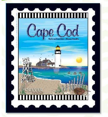 [ZEB-CAPECOD] National Parks Stamp: Cape Cod