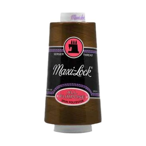 [MAX-03295] Maxi Lock Serger Thread Brown, 3000Yd