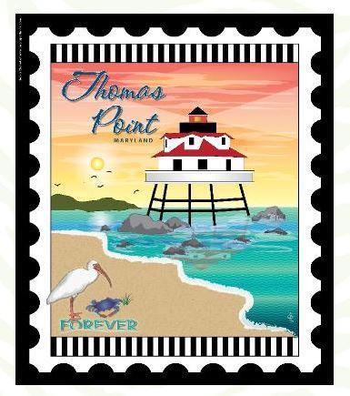 [ZEB-THOMAS] Lighthouse Lightstamp: Thomas Point