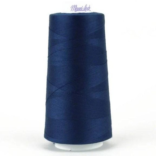 [MAX-23339] Maxi-Lock Stretch Serger Nylon Thread Navy, 3000Yd