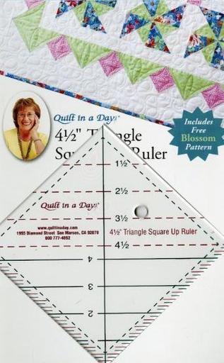 [QD-2043] Quilt In A Day 4 1/2 Inch Square Up Ruler