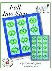 [KPD-759] Fall Into Step Quilt Pattern By Karen Dumont For Kariepatch Designs