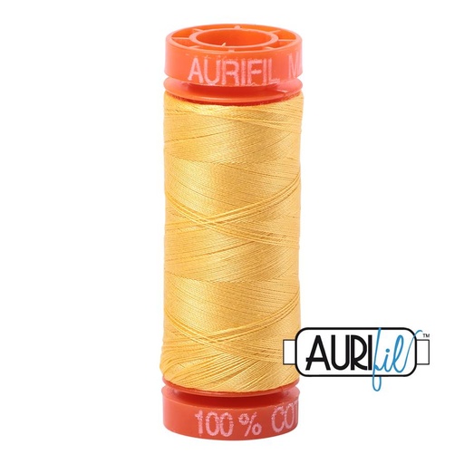 [MK-50SP200-1135] Aurifil 50 Wt. Thread - Pale Yellow 1135