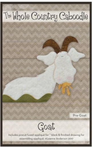 [WCC-PREGOAT] Goat Precut Fused Applique Kit