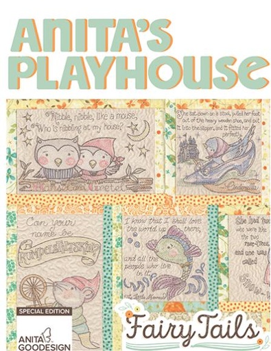 [AG-27AGSE] Anita'S Playhouse Fairy Tales Embroidery Pattern