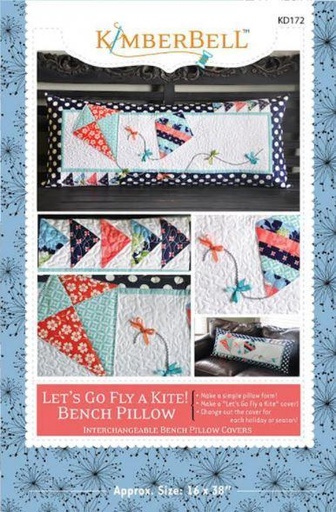 [KD-172] Let'S Go Fly A Kite!  Bench Pillow Pattern  From Kimberbell