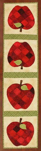 [PP-APPLERUNNER] Patchwork Apple Table Runner Kit