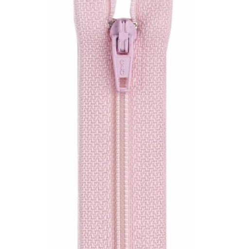 [COA-F72-18-030] All-Purpose Polyester Coil Zipper 18In Light Pink By Coats & Clark