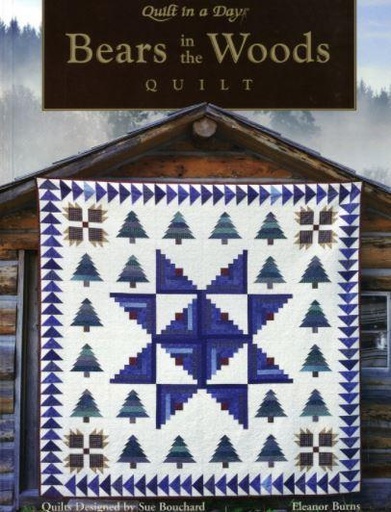 [QD-1040] Bears in the Woods by Quilt in a Day