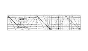 [HQ-HG00421] Handiquilter 2 Inch X 10 Inch Skinny Ruler