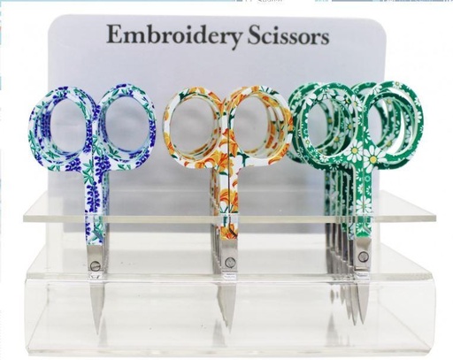 [MOD-6340-30] Embroidery Scissors Floral