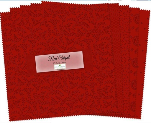 [WP-512-32-512] Red Carpet 10" Squares by Wilmington Prints featuring Red Carpet Tonals