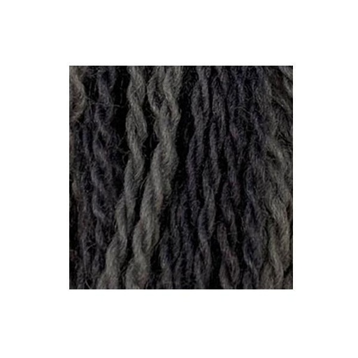 [VI-WF15-W6] Merino Variegated Wool Thread, Beaver Greys, Size 15