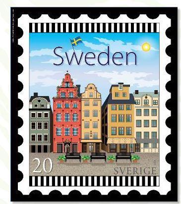 [ZEB-SWEDEN] Nation Mini Stamp Panel: Sweden