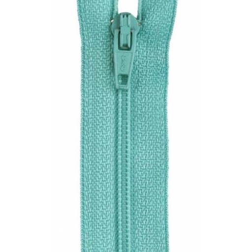 [COA-F72-18-123] All-Purpose Polyester Coil Zipper 18In Dark Turquoise By Coats & Clark