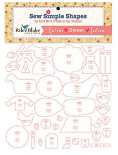 [STT-11131] Sew Simple Shapes By Lori Holt For The Farm Sweet Farm Quilt