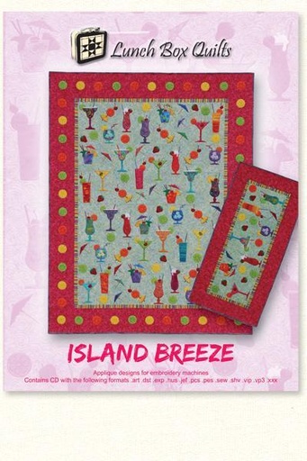 [LBQ-islandBreeze] Island Breeze  Pattern From Lunch Box Quilts