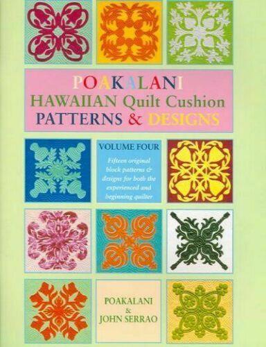 [MPH-A-95M] Poakalani Hawaiian Quilt Cushion Patterns & Designs Vol. 4