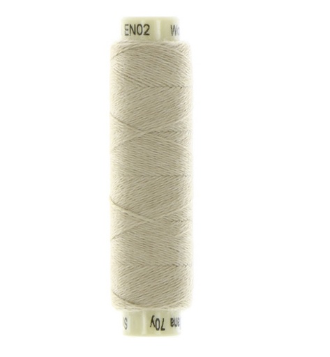 [SSP-EN02] Ellana Latte Wool Thread By Sue Spargo For Wonderfil