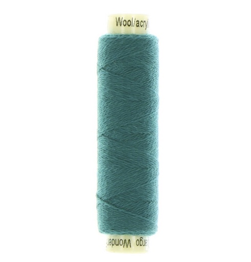 [SSP-EN09] Ellana Amazon Green Wool Thead By Sue Spargo For Wonderfil